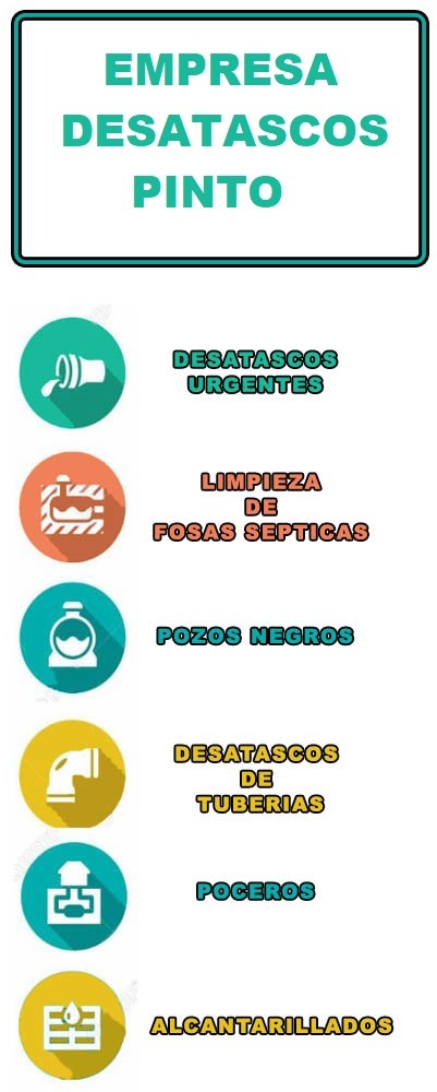 servicios de desatascos en pinto